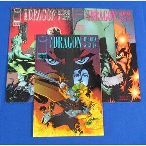 The Dragon Blood & Guts !mage Comics 1-3 Complete Set 1995 Savage Dragon VF/NM